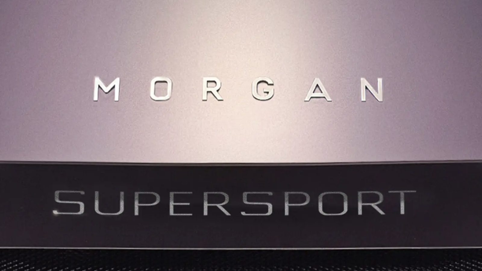 Morgan Supersport teaser